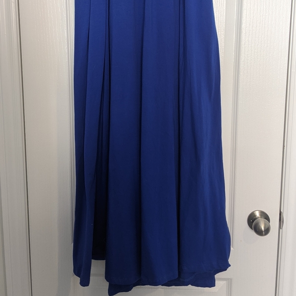 1X REBDOLLS Maxi Skirt with pockets Royal Blue - Picture 2 of 4